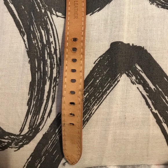 Authentic Michael Kors Leather/Stainless Watch main image 10
